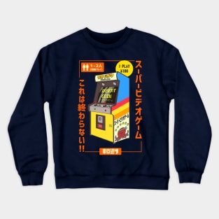 Retro Arcade Crewneck Sweatshirt